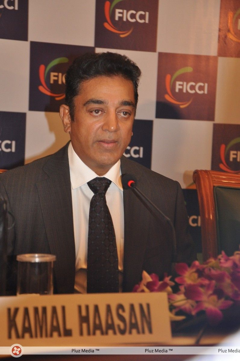 Kamal Haasan - Kamal Hassan at Federation of Indian Chambers of Commerce & Industry - Pictures | Picture 133404